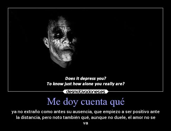 Me doy cuenta qué | Desmotivaciones