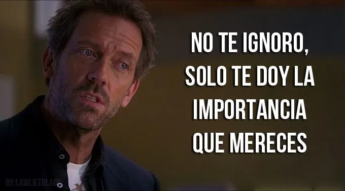 Dr. House | Como Decirlo | Pinterest