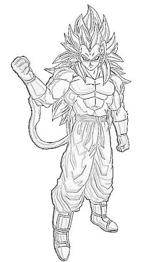 Dragon Ball AF Para Colorear - Taringa!