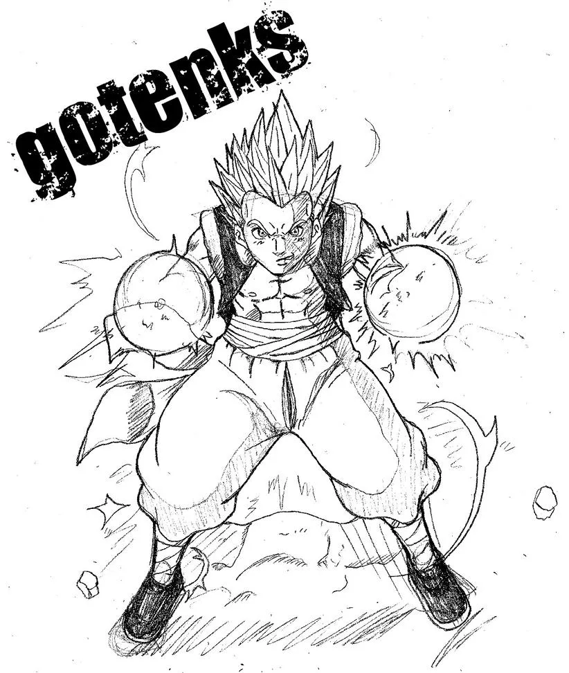 Dragon ball z para colorear - Dibujos para colorear - IMAGIXS