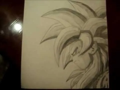 Dragon Ball Z - como dibujar a goku ssj 3 - YouTube