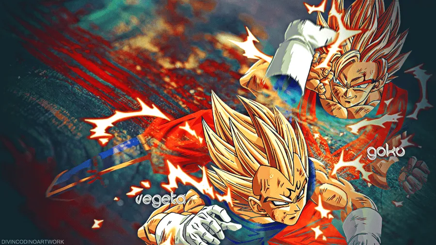 Dragon Ball Z HD Wallpaper Vegeta and Goku by RobyBaggio10 on ... Dragon Ball Z HD Wallpaper Vegeta and Goku by RobyBaggio10 on ...