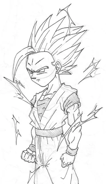 Dragon Ball: El retorno de los enemigos: Gohan ssj2 Dragon Ball: El retorno de los enemigos: Gohan ssj2