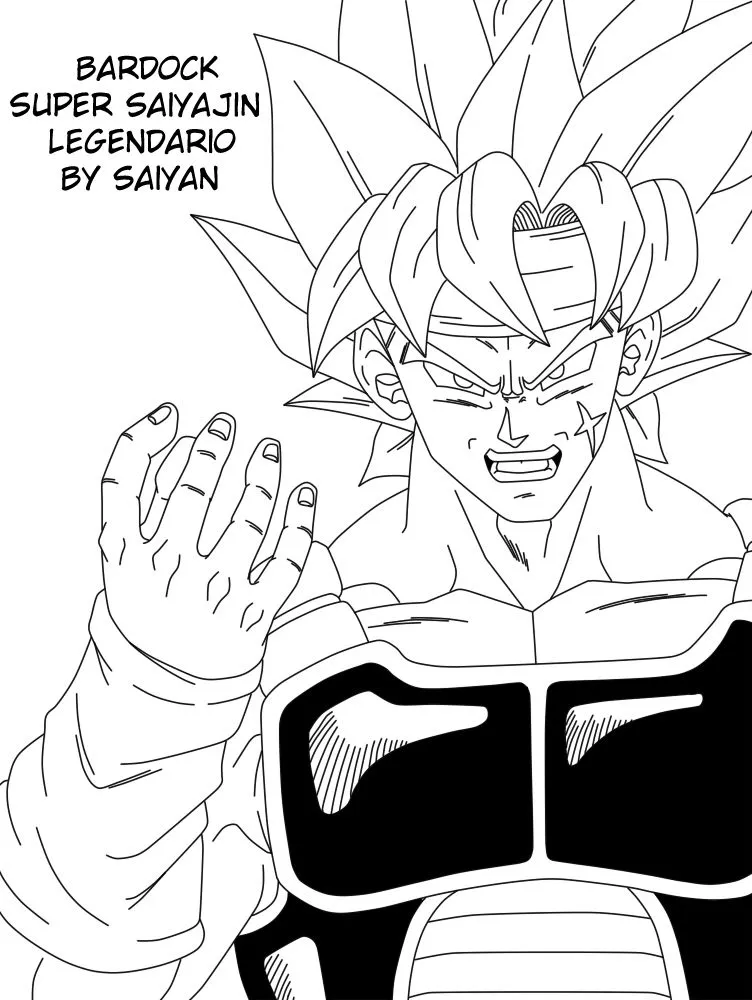 Dragon Ball: El retorno de los enemigos: Nuevo Lineart - Bardock ... Dragon Ball: El retorno de los enemigos: Nuevo Lineart - Bardock ...