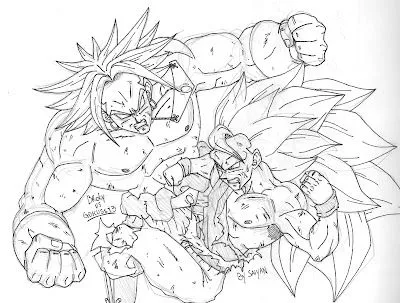 Dragon Ball: El retorno de los enemigos: My fanarts