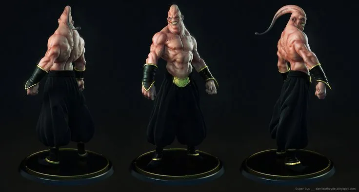 Dragon Ball Z's Super Buu 3D fan art created in Zbrush, Maya ... Dragon Ball Z's Super Buu 3D fan art created in Zbrush, Maya ...