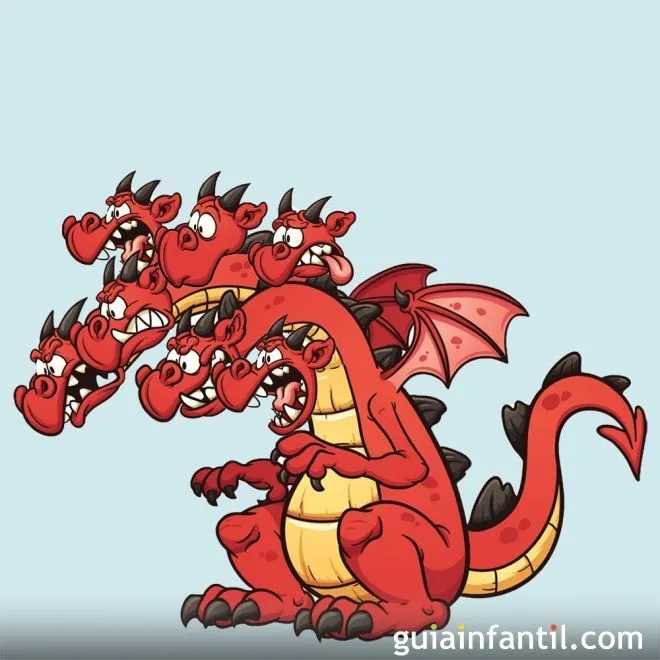El dragón de siete cabezas. Cuento infantil sobre la sinceridad El dragón de siete cabezas. Cuento infantil sobre la sinceridad