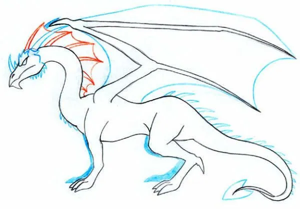 Dibujos de dragones a lapiz paso a paso - Imagui Dibujos de dragones a lapiz paso a paso - Imagui