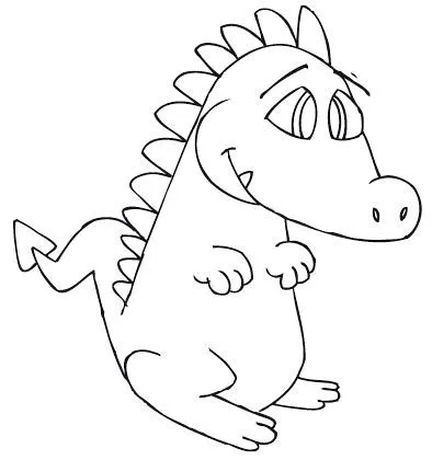 Dragon de San Jorge / Drac de Sant Jordi para colorear | Flickr ... Dragon de San Jorge / Drac de Sant Jordi para colorear | Flickr ...