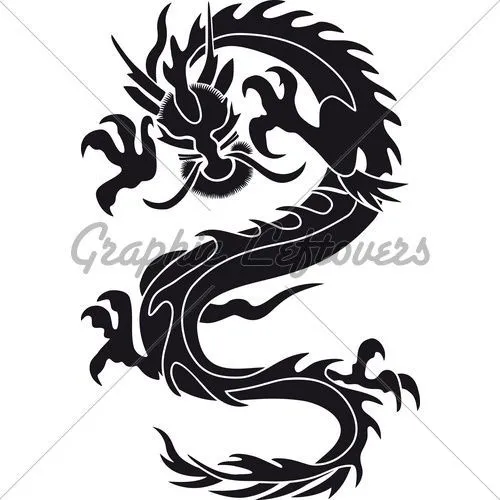 dragon silhouette | Chinese Dragon Silhouette Tattoo Tribal Tattoo ... dragon silhouette | Chinese Dragon Silhouette Tattoo Tribal Tattoo ...