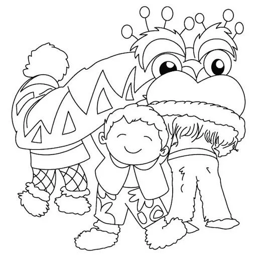DRAGONES CHINOS DIBUJOS PARA COLOREAR | Dibujos para colorear DRAGONES CHINOS DIBUJOS PARA COLOREAR | Dibujos para colorear