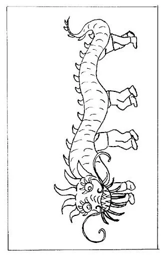 DRAGONES CHINOS EN FICHAS PARA PINTAR