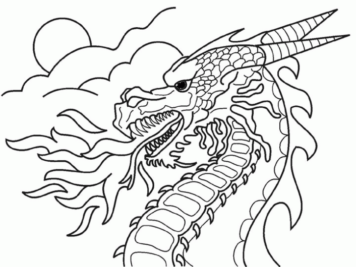 Dragón para dibujar fácil - Imagui