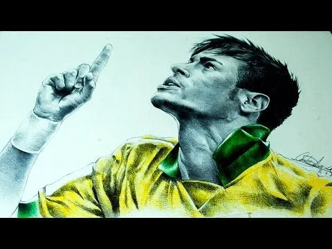 Drawing Neymar Jr (Dibujando a Neymar Jr) - YouTube Drawing Neymar Jr (Dibujando a Neymar Jr) - YouTube