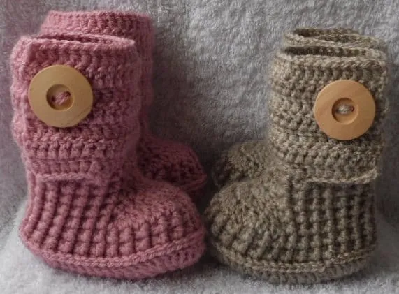 CROCHET BABY BOOTIES O LOS NUEVOS PATUCOS DE TODA LA VIDA | the ...