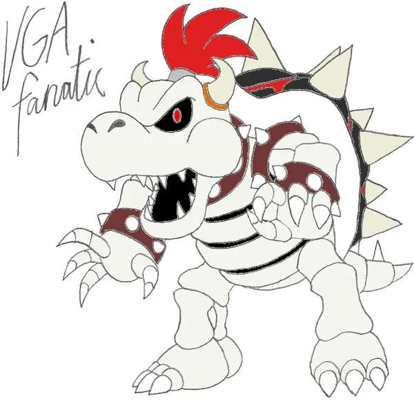 Dry Bowser by VGAfanatic on DeviantArt