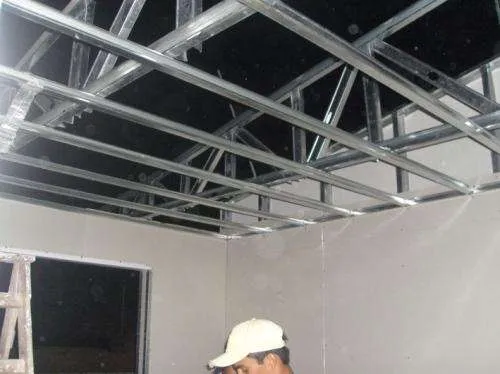 Drywall cielo raso instalacion - Imagui