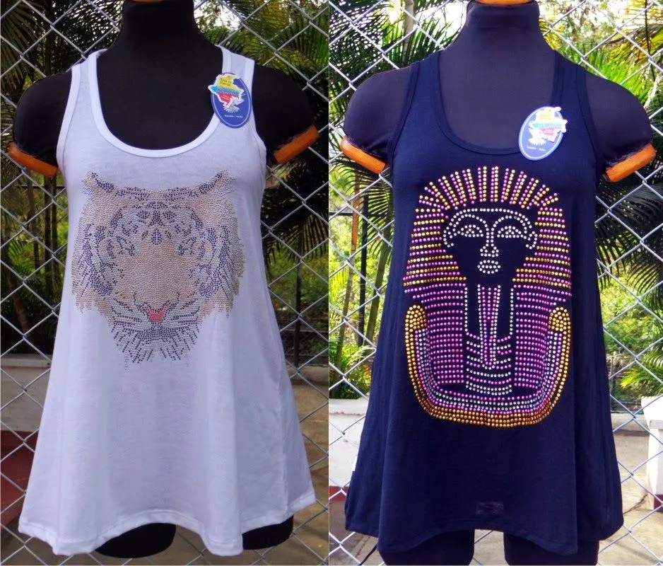 D`SKUBRA CONFECCIONES: BLUSAS PEDRERIA