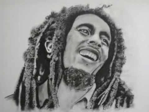 dtr dibujo bob marley - YouTube