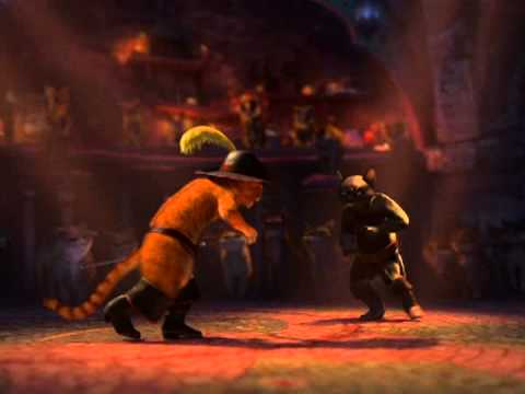 Duelo de El gato con botas & Kitty patitas suaves - YouTube Duelo de El gato con botas & Kitty patitas suaves - YouTube