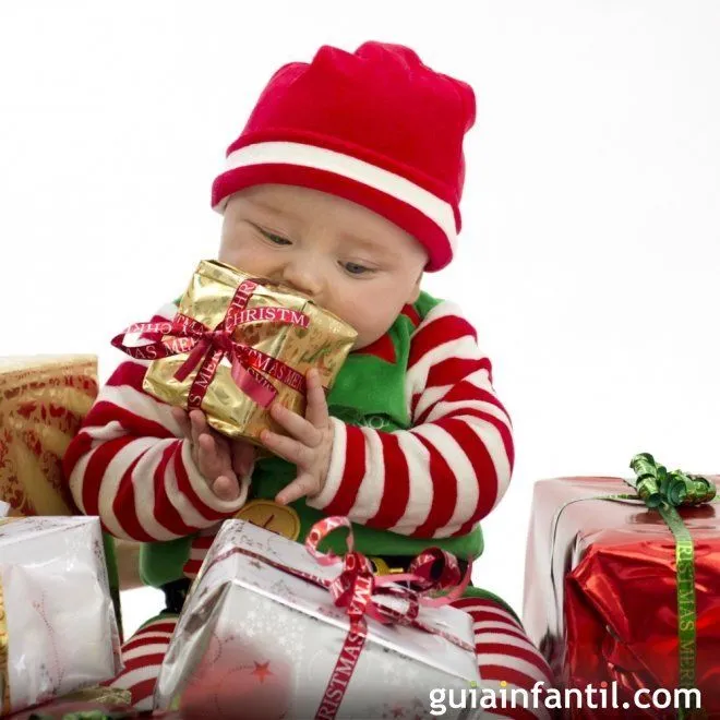 Un duende para ayudar a papá Noel - Disfraces navideños para bebés