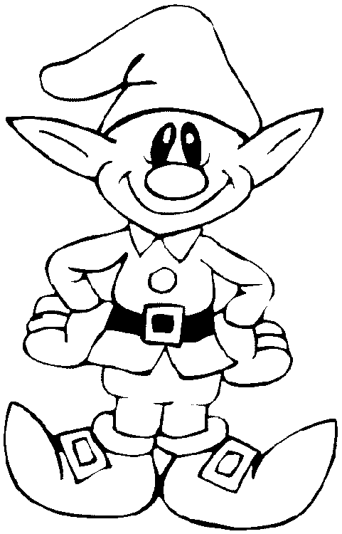 Duendes para colorear infantiles - 9 fotos e imágenes gratis - Imagui