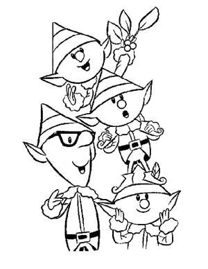 Duendes para colorear infantiles - 9 fotos e imágenes gratis - Imagui