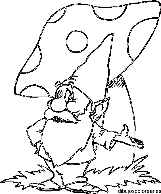 Duendes | Dibujos para Colorear