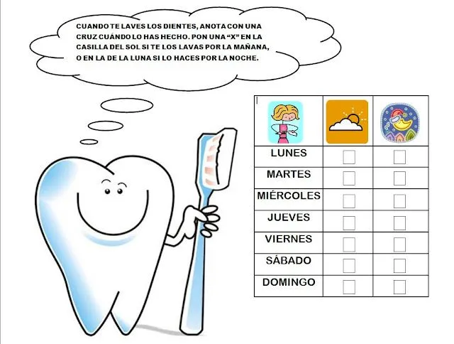 Los duendes y hadas de Ludi: Hábitos Saludables ( los dientes)