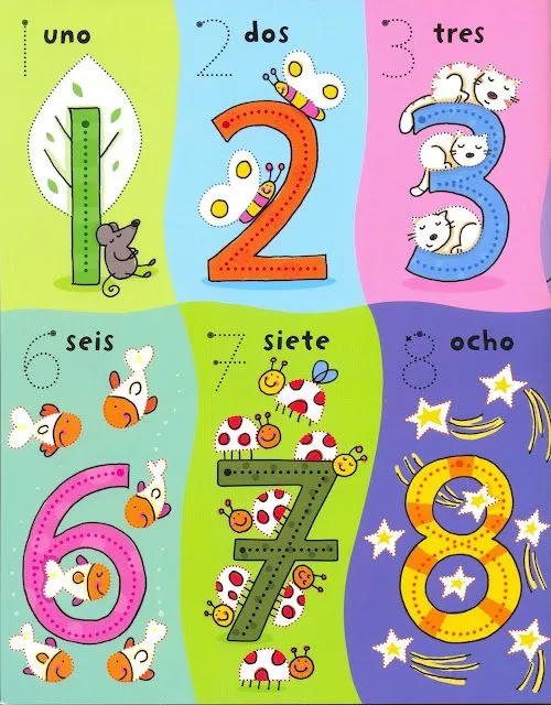 Los duendes y hadas de Ludi: Libro Pizarra de los Números. Los duendes y hadas de Ludi: Libro Pizarra de los Números.