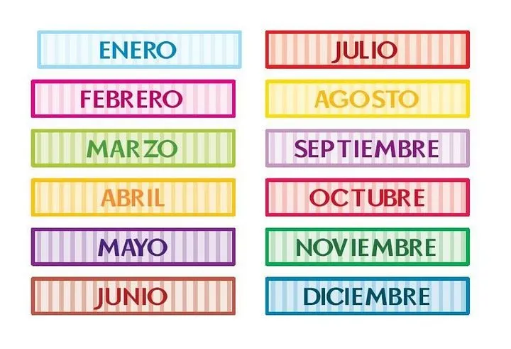 Los duendes y hadas de Ludi: Meses del Año