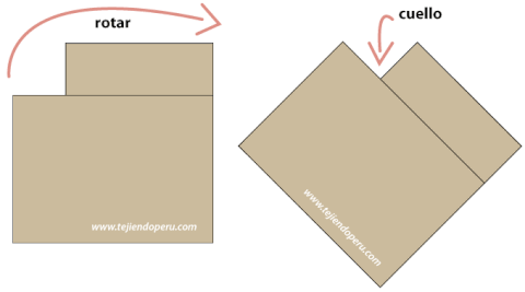 Duendes del Sur: Horquilla: tejiendo las tiras