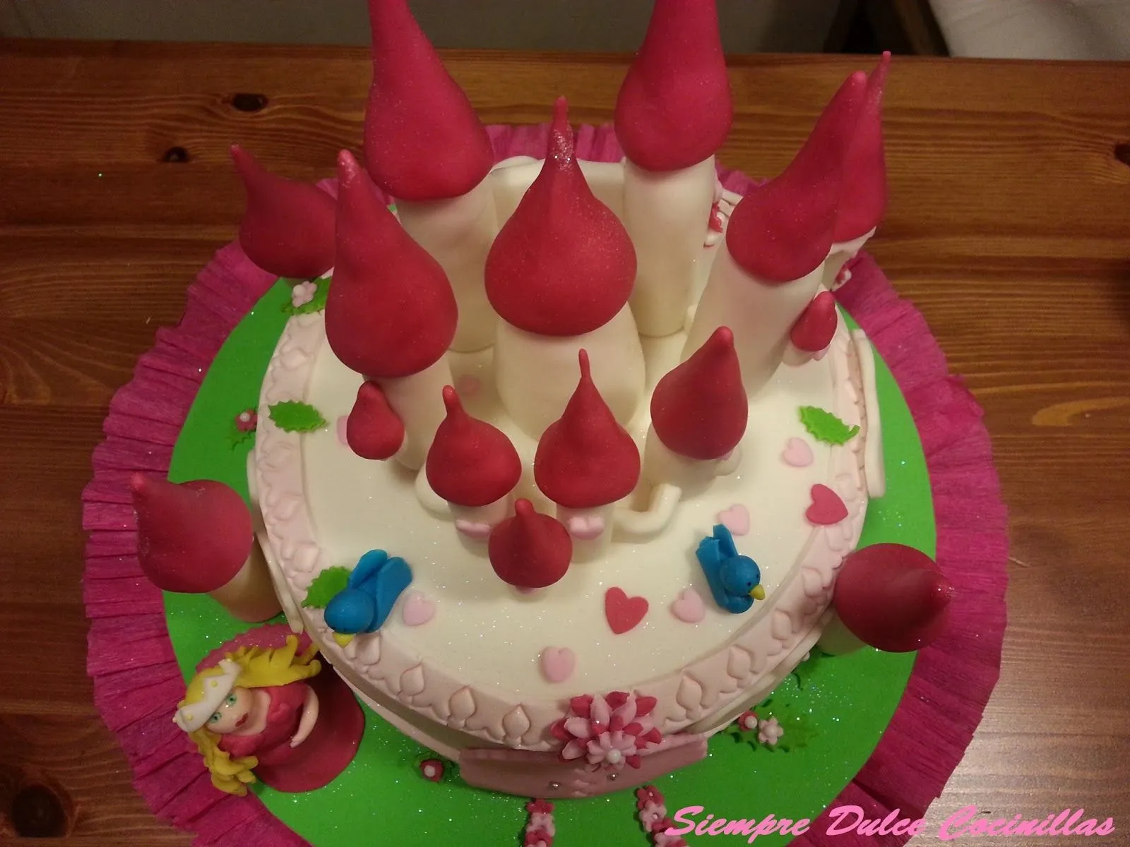 Siempre Dulce Cocinillas : Tarta Sueño de castillo de princesas... Siempre Dulce Cocinillas : Tarta Sueño de castillo de princesas...
