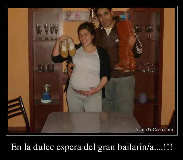 En la dulce espera del gran bailarin/a....!!! En la dulce espera del gran bailarin/a....!!!