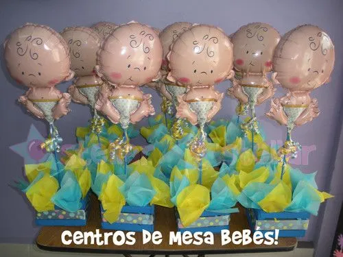 LA DULCE ESPERA: DECORACION BABY SHOWER: CENTRO DE MESA LA DULCE ESPERA: DECORACION BABY SHOWER: CENTRO DE MESA