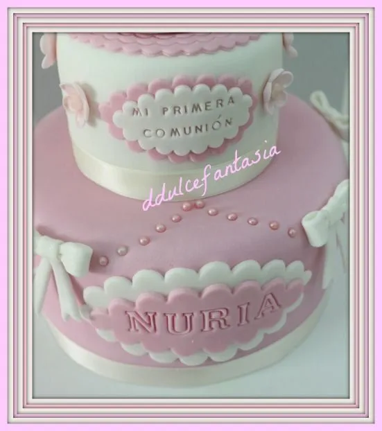 D DULCE FANTASIA: COMUNIÓN LAURA Y NURIA