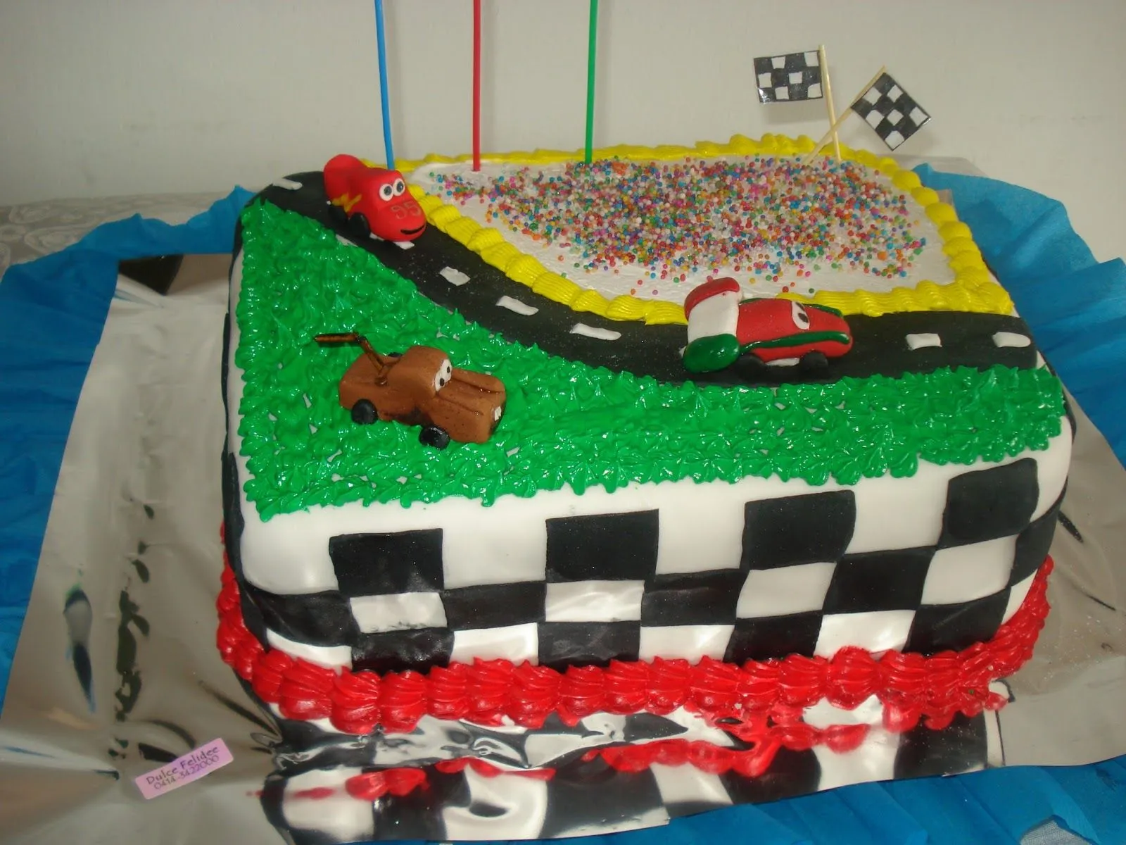 Dulce Felidee: TORTA DE CARS