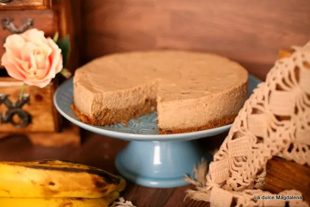 La dulce Magdalena: Me salté la dieta... ¡tarta de queso Bananas ...