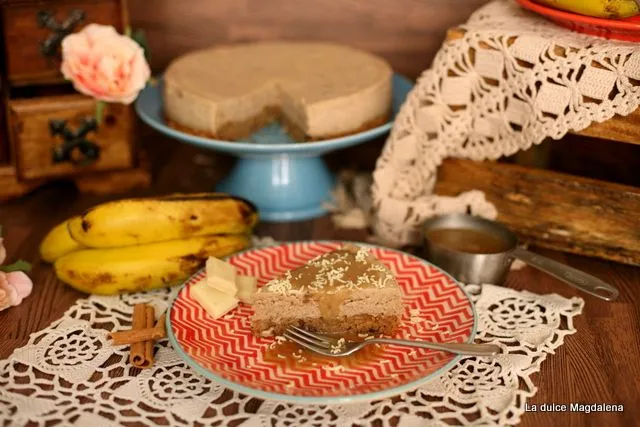La dulce Magdalena: Me salté la dieta... ¡tarta de queso Bananas ... La dulce Magdalena: Me salté la dieta... ¡tarta de queso Bananas ...