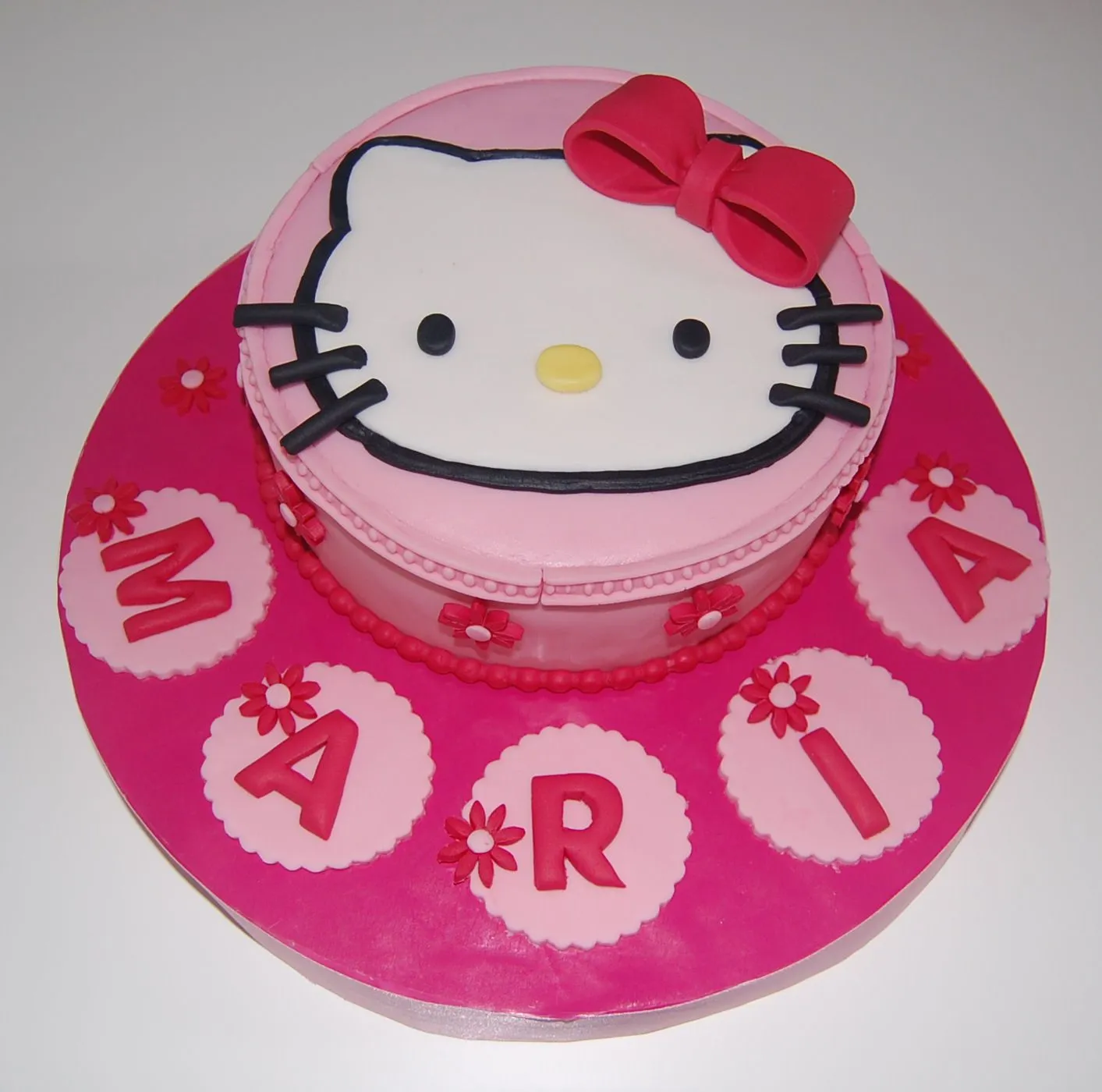 Mi dulce obsesión: TARTA FONDANT HELLO KITTY 2 Mi dulce obsesión: TARTA FONDANT HELLO KITTY 2