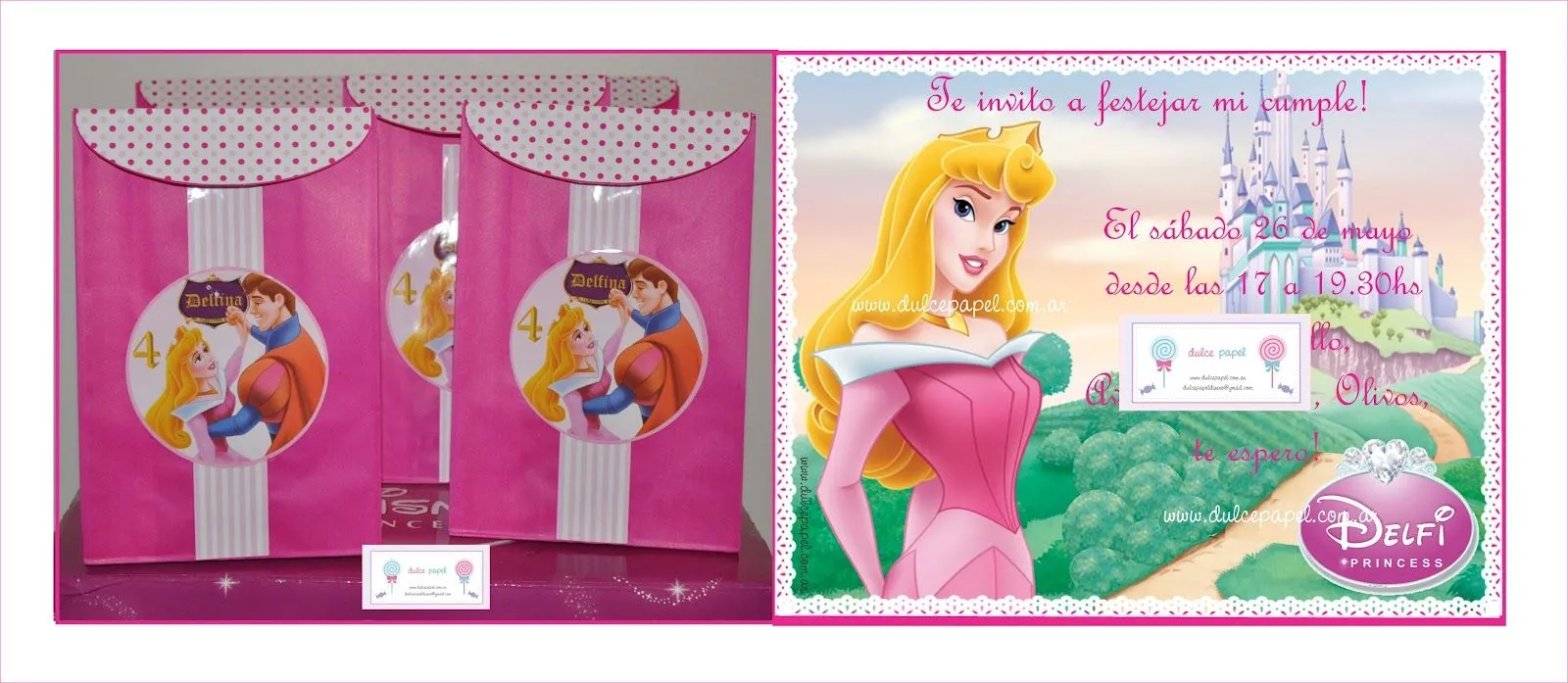 Dulce Papel: Aurora "La Bella Durmiente"