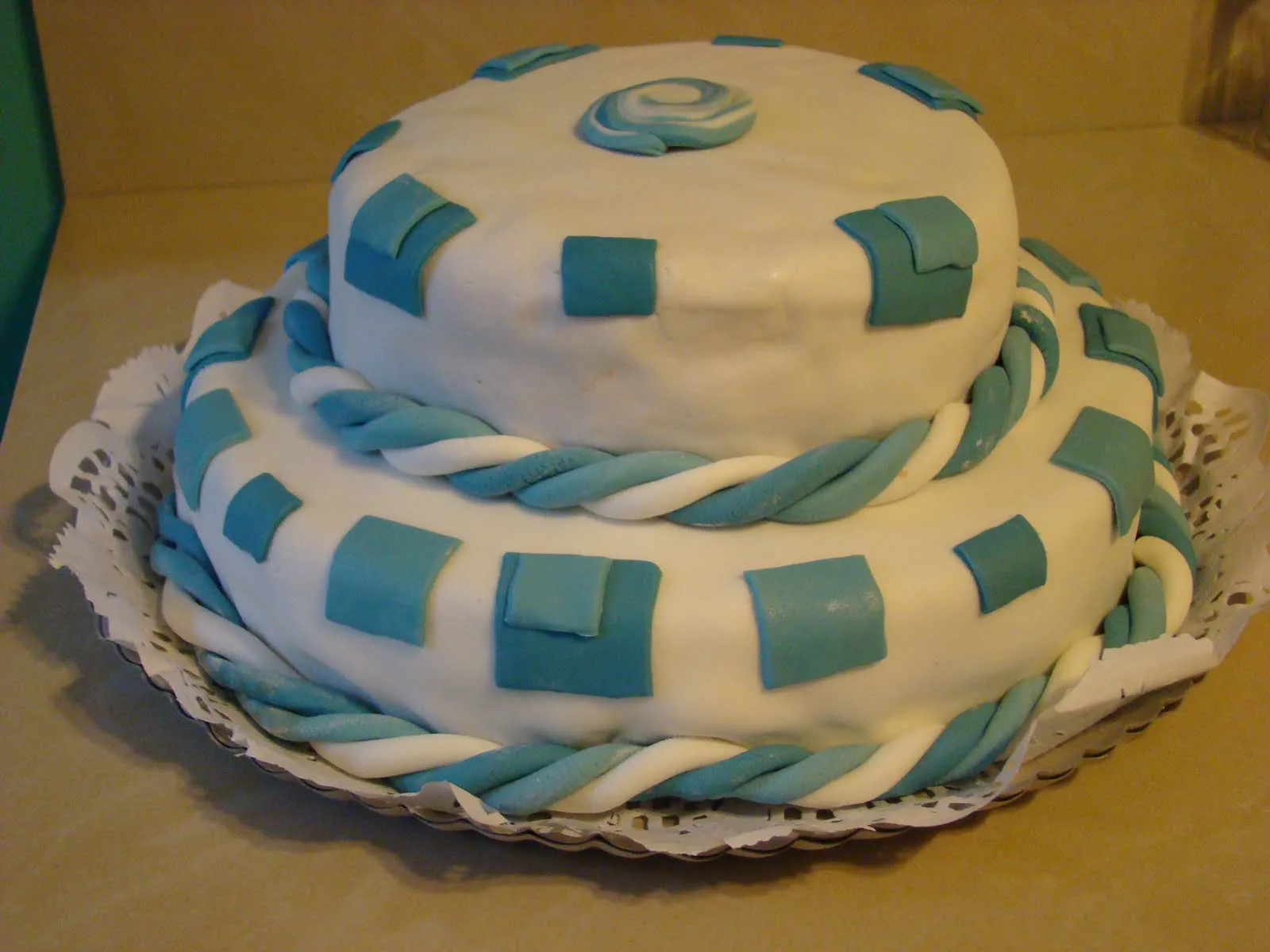 Dulce Tentación , Pastelería Artesanal: Torta de Bautismo Dulce Tentación , Pastelería Artesanal: Torta de Bautismo