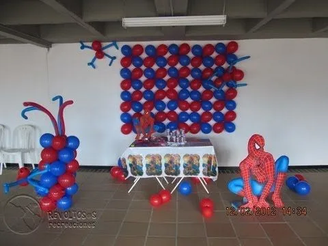 Dulceras de spiderman - Imagui