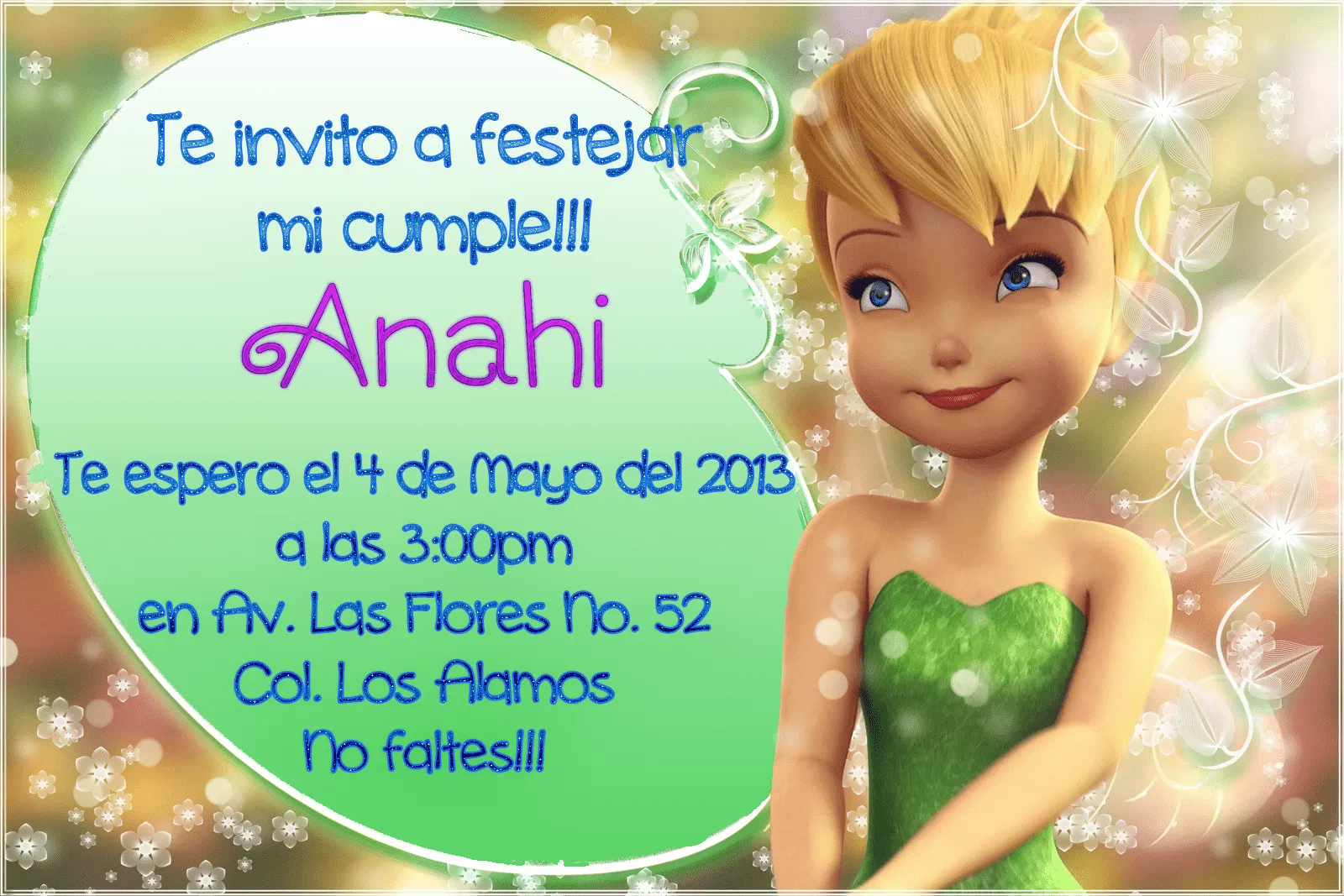 Dulceria Yaz-mi: Invitaciones de cumpleaños Niña Dulceria Yaz-mi: Invitaciones de cumpleaños Niña