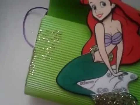 DULCERO DE BOLSA DE LA SIRENITA ARIEL - YouTube