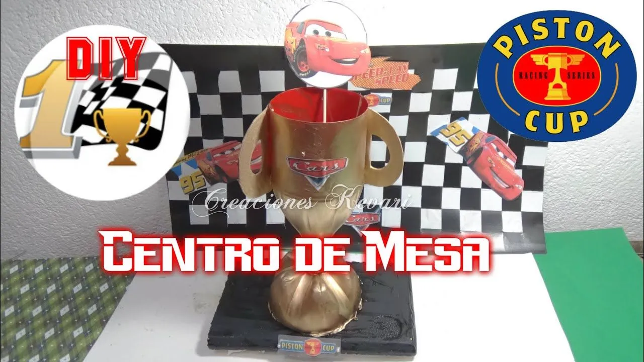 Dulcero o Centro de Mesa de Cars Trofeo Día del Padre Regalo/ Cars Centrepiece - YouTube Dulcero o Centro de Mesa de Cars Trofeo Día del Padre Regalo/ Cars Centrepiece - YouTube