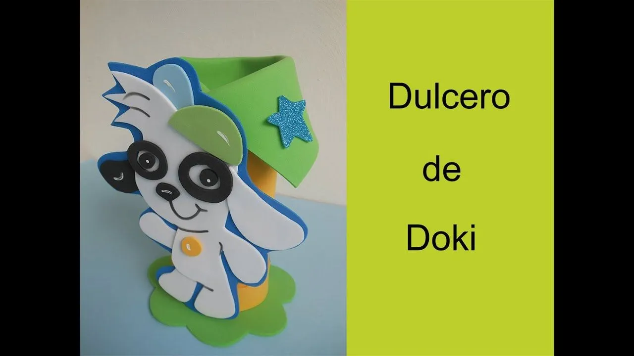 Como hacer un dulcero para cumpleaños (How to make a candy for ...