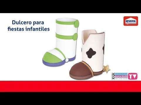Dulcero para fiestas infantiles - YouTube