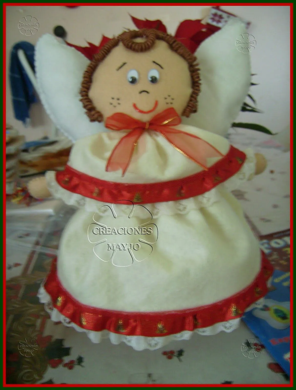 Dulcero navideño Angel | Manualidades mayjo