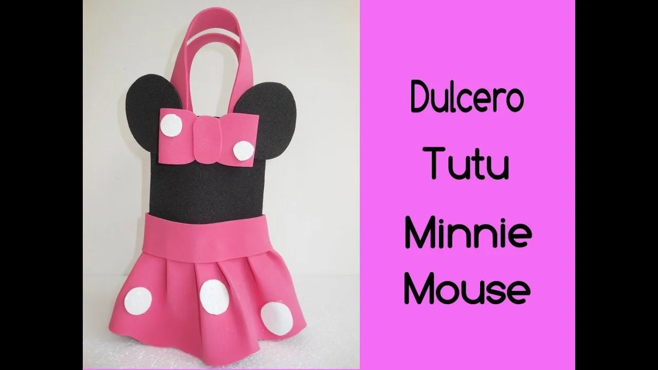 Dulcero tutu minnie mouse - YouTube